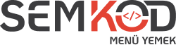 Semkod Menü Yemek Logo
